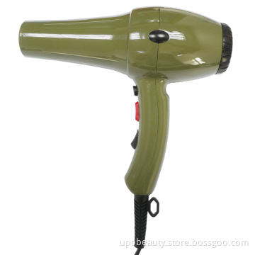 Army Green- Professional Hair Dryer #9508